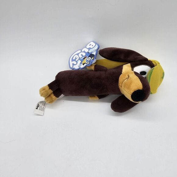 Bluey & Friends: Snickers 8" Dachshund Dog Stuffed Plush Animal Toy Figure NWT - Picture 2 of 4